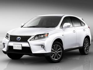 Lexus RX450h F-Sport 2012 года (JP)